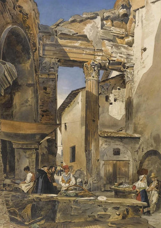 Thomas Hartley Cromek - The Fish Market Rome.webp
