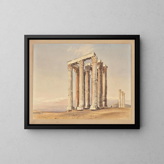 Thomas Hartley Cromek - The Temple of Olympian Zeus Athens.webp