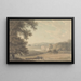 Château de Leeds, Kent - Thomas Hearne — gerahmtes Bild an der Wand