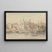 La Tour de Londres - Thomas Hearne — framed artwork on a wall
