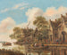 Paesaggio fluviale con traghetti e una taverna - Thomas Heeremans — vista dell’opera