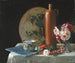 Nature morte con ventaglio e rose - Thomas Hovenden — vista dell’opera