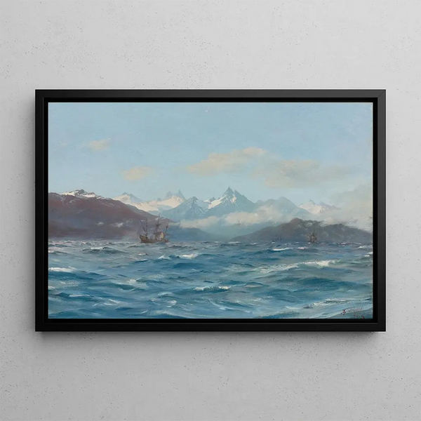 Thomas Jacques Somerscales - Crossing The Straits Of Magellan.webp