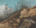 Studie der Felsen bei Pencerrig, im Land Wales - Thomas Jones — Ansicht des Kunstwerks