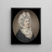 Anne Goodriche, Ehefrau von Thomas Percy, Bischof von Dromore - Thomas Langdon — gerahmtes Bild an der Wand