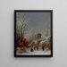 Service de Noël - Thomas Lochlan Smith — gerahmtes Bild an der Wand