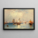 Venedig Großer Kanal - Thomas Moran — gerahmtes Bild an der Wand