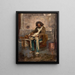 L'Aveugle de Paris - Thomas Satterwhite Noble — gerahmtes Bild an der Wand