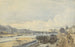 Ansicht auf die Seine auf Höhe der Pont des Arts - Thomas Shotter Boys — Ansicht des Kunstwerks