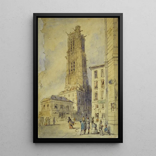 Thomas Shotter Boys - La Tour SaintJacques avant son dgagement.webp
