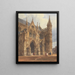 the northwest porch of Salisbury Cathedral - Thomas Shotter Boys — framed artwork on a wall
