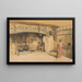 Farmhouse Kitchen Painting in Brackham, Surrey - Thomas Uwins — framed artwork on a wall