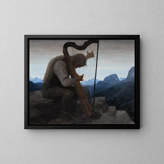Thomas Walch - Prayer with Harp.webp