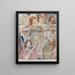 Gloria - Thomas Wilmer Dewing — framed artwork on a wall