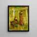 Musik - Thomas Wilmer Dewing — gerahmtes Bild an der Wand