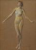 Study of Nude - Thomas Wilmer Dewing — artwork view