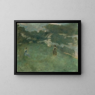 Thomas Wilmer Dewing - The Hermit Thrush.webp