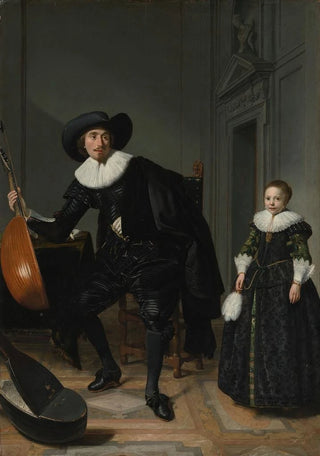 Thomas de Keyser - A Musician and His Daughter.webp