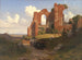 Vista delle terme di Caracalla a Roma - Thorald Læsøe — vista dell’opera