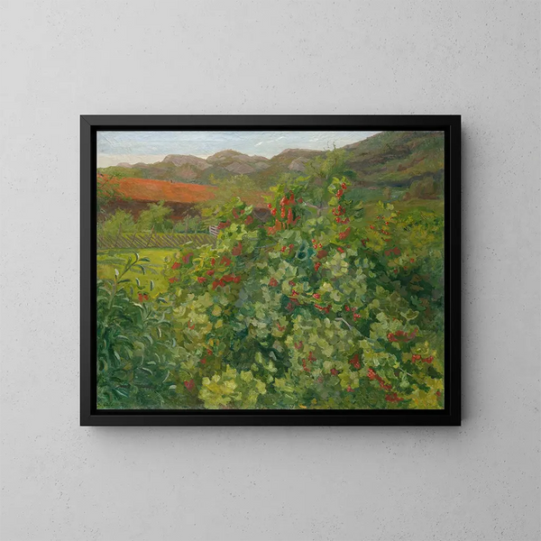Le Groseillier - Thorvald Erichsen — gerahmtes Bild an der Wand