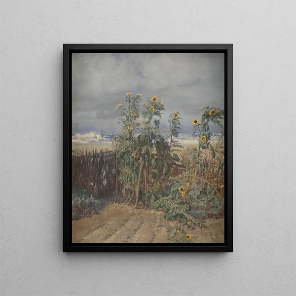 Thorvald Niss - Sunflowers on a Beach.webp