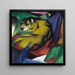 Reproduktion des Gemäldes Tiger - Franz Marc