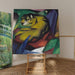 Reproduktion des Gemäldes Tiger - Franz Marc