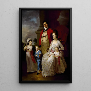 Tilly Kettle - Colonel John Fortnum and Family.webp