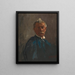 Ritratto di un gentiluomo - Tina Blau — quadro incorniciato alla parete