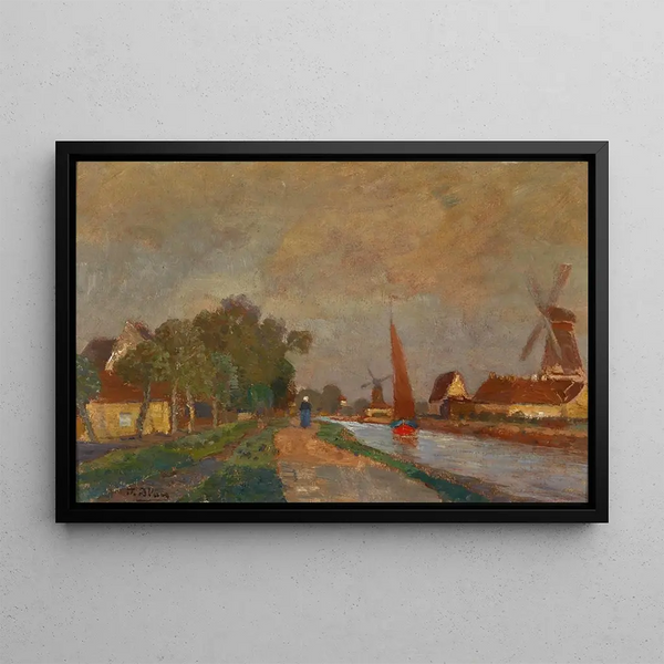 Tina Blau - Motiv aus Franeker.webp