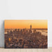 Fotodruck von New York City - Die Big Apple mit Gold getönt