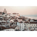 Fotodruck von Lissabon bei Morgengrauen - Eine Sinfonie der Farben