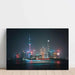 Fotodruck aus China - Das nächtliche Magie von Shanghai