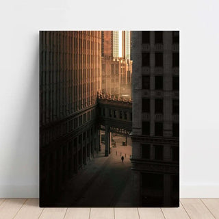 Tirage photographie urbaine - Or des villes | Reproduction Tableau Décoration murale affiche copie
