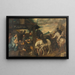 Adorazione dei Magi - Tiziano — quadro incorniciato alla parete