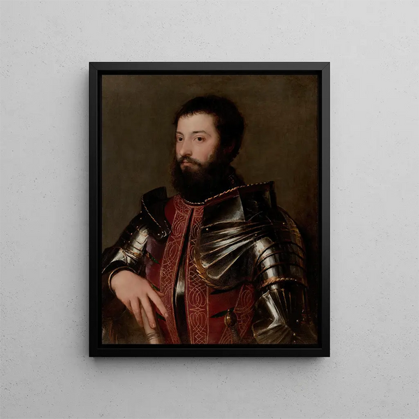 Titian - Portrait of a Man in Armor.webp