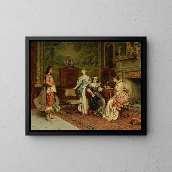 L'Introduction - Tito Conti — gerahmtes Bild an der Wand