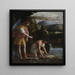 Tobias and the Angel - Carlo Saraceni — framed artwork on a wall