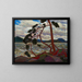 Der Westwind - Tom Thomson — gerahmtes Bild an der Wand
