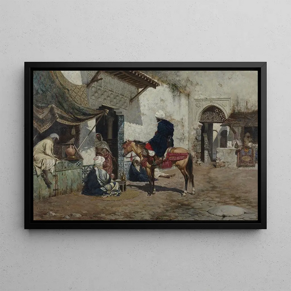 Tomas Moragas y Torras - Tangiers Street Scene.webp