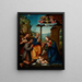 Anbetung der Hirten - Tommaso Fiorentino — gerahmtes Bild an der Wand