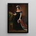Portrait von Marie-Thérèse d'Autriche-Este - Tommaso Lorenzone — gerahmtes Bild an der Wand