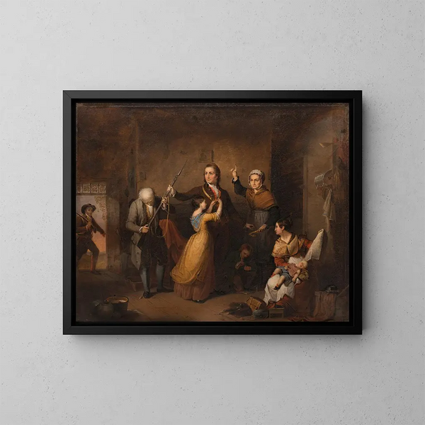 Esprit de 76 - Tompkins Harrison Matteson — quadro incorniciato alla parete