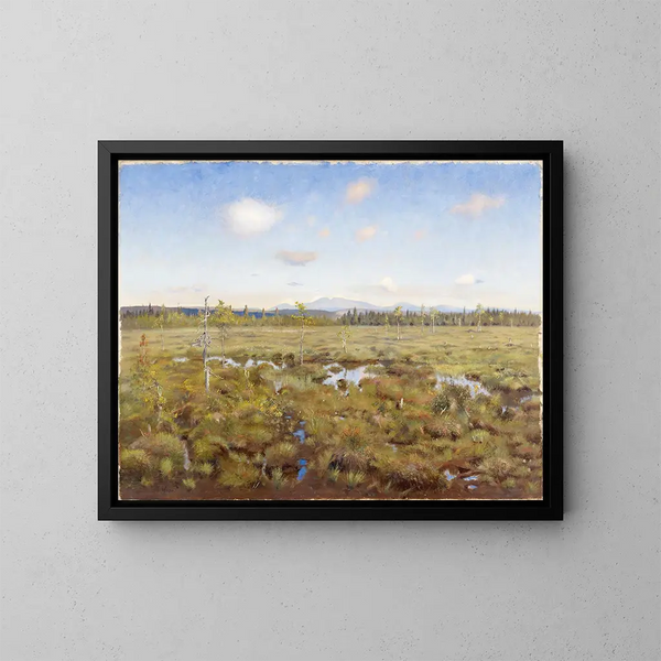 Landschaft Lappland - Torsten Wasastjerna — gerahmtes Bild an der Wand