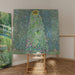 Riproduzione del dipinto Girasoli - Gustav Klimt