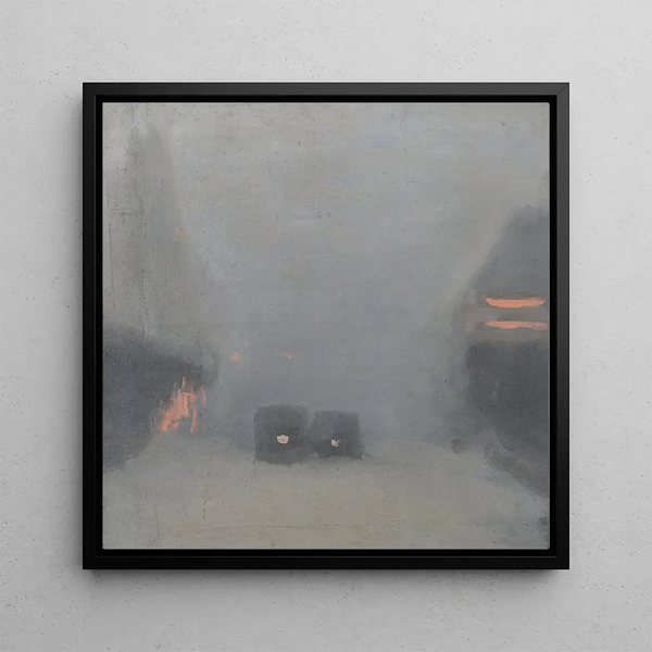 Trams passants - Clarice Beckett