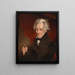 Andrew Jackson - Trevor Thomas Fowler — gerahmtes Bild an der Wand