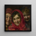Drei Kinder - Gaetano Bellei — gerahmtes Bild an der Wand