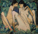 Tre donne in un bosco - Otto Mueller — vista dell’opera