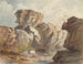 Landschaft mit Felsen - Truman Seymour — Ansicht des Kunstwerks